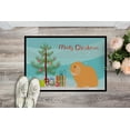 thumbnail image 2 of Carolines Treasures BB9335MAT Holland Lop Rabbit Tapis de Noël pour l'Intérieur Ou l'Extérieur, 18 x 27 Po, 2 of 4