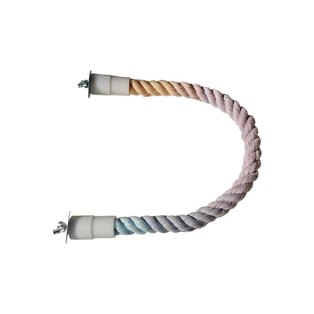 Parrot Climbing Rope and Play Stand Interactive Hanging Toy for Exercise and Enrichment