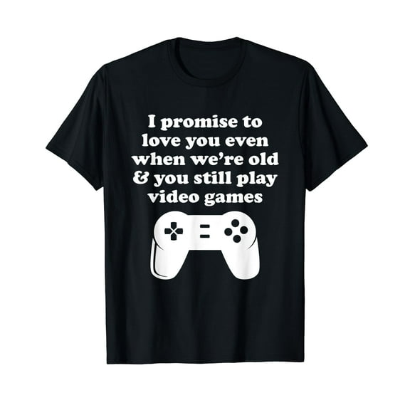 Funny Video Game Couples Gamer for Boyfriend or Girlfriend T-Shirt