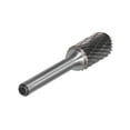 thumbnail image 1 of Tungsten Steel Grinding Head, High Hardness Practical Carbide Burr High Accuracy  For Model Engineering For Tool Manufacturing For Metal Products Double-Groove, 1 of 8