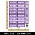 thumbnail image 2 of Revised Double Border Sticker Set - Purple - Gloss Finish - 2.00" Large, 2 of 7