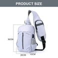 thumbnail image 2 of Bolso de hombro para hombre de tela Oxford de gran capacidad para viajes al aire libre, 2 of 5