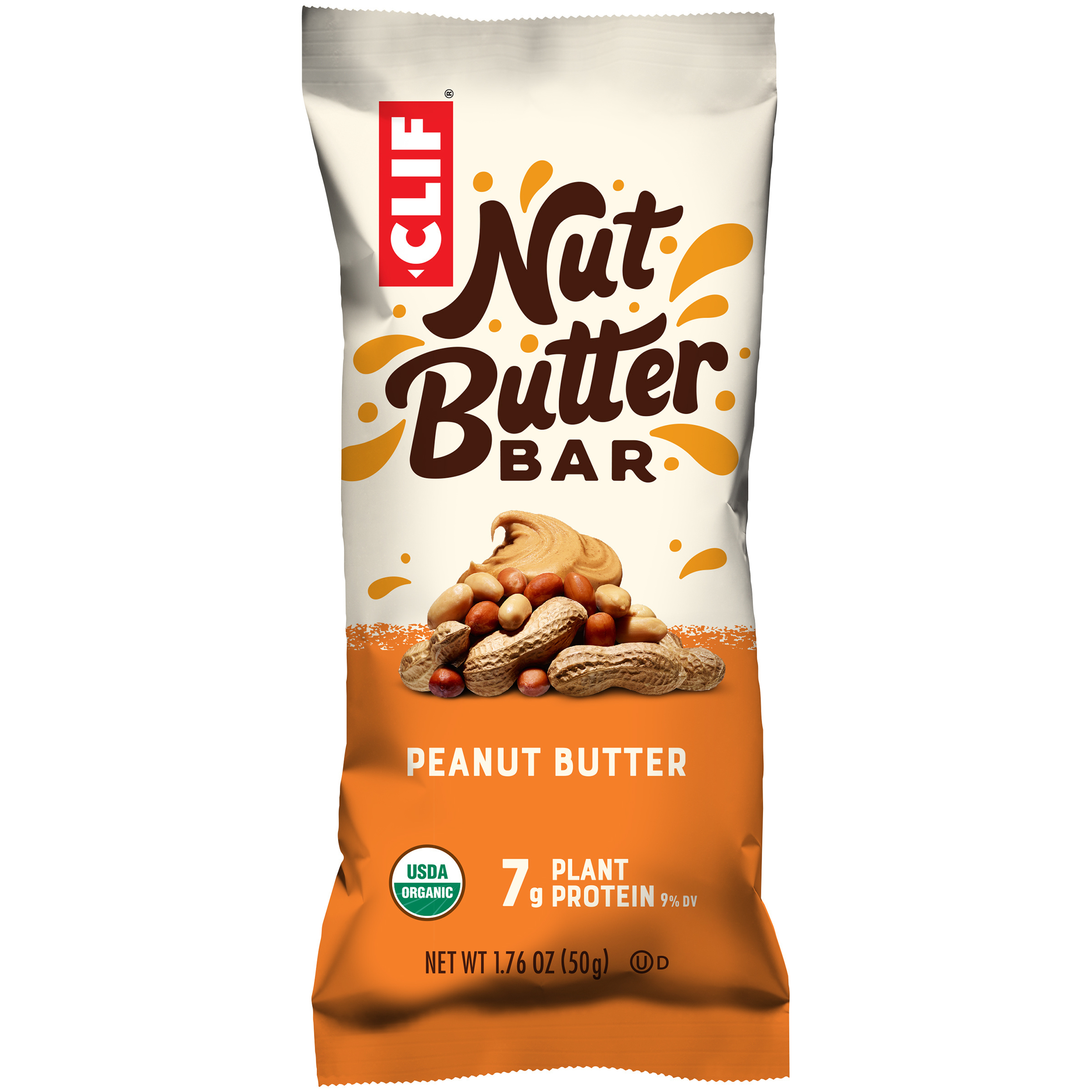 CLIF Bar® Peanut Butter Nut Butter Bar 1.76 oz. Wrapper