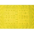 thumbnail image 1 of Ahgly Company Machine Washable Indoor Rectangle Oriental Yellow Traditional Area Rugs, 8' x 10', 1 of 4