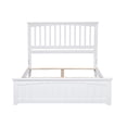 thumbnail image 1 of Leo & Lacey Lit Plateforme Grand à Barreaux, Blanc, 1 of 2