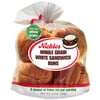 Nickles: Whole Grain White Sandwich Buns, 12 oz