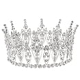 thumbnail image 4 of Diadema nupcial con forma corazón Diamante Diamante de imitación Corona Banquete de boda Diadema Pta SM SunniMix Tiara de la corona nupcial de la boda, 4 of 8