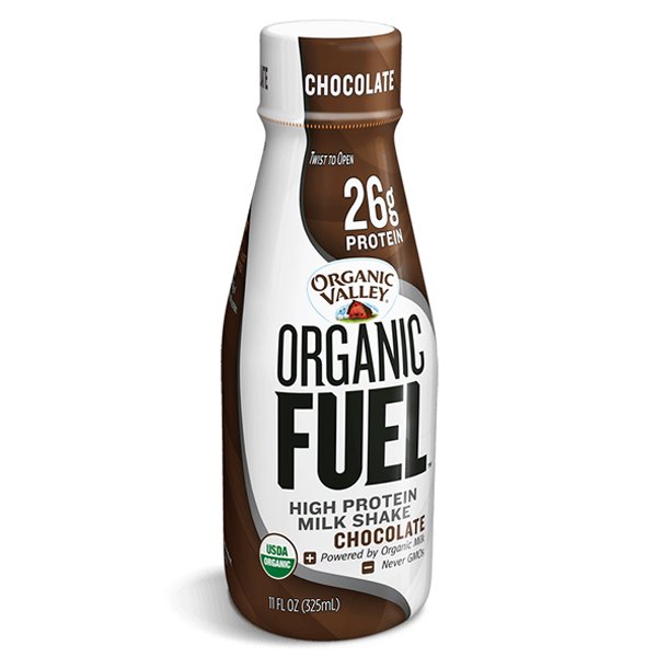 Organic Valley Organic Fuel High Protein Chocolate Milk Shake 11 oz