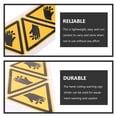 thumbnail image 3 of SHISUYAN 3pcs Warning Injure Hand Stickers Machine Warning Label Stickers Safety Warning Sign Stickers, 3 of 8