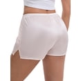 thumbnail image 2 of DARING DIVA Women's Ice Silk Smooth Slip Shorts for Lounge and Pettipants L Apricot, 2 of 6