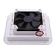 thumbnail image 4 of Paquete De 2 Ventiladores De Ventilación De Ventilación Lateral RV Con Ventilador De Enfriamiento De 2000 RPM, Reemplazo Universal Para Remolque Campe Baoblaze Ventilador de ventilación de aire de lado RV, 4 of 8