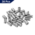 thumbnail image 3 of 30Pcs Threaded Insert, Stainless Steel M8*1.25 Male to M6*1 Female 15mm Long, 3 of 6