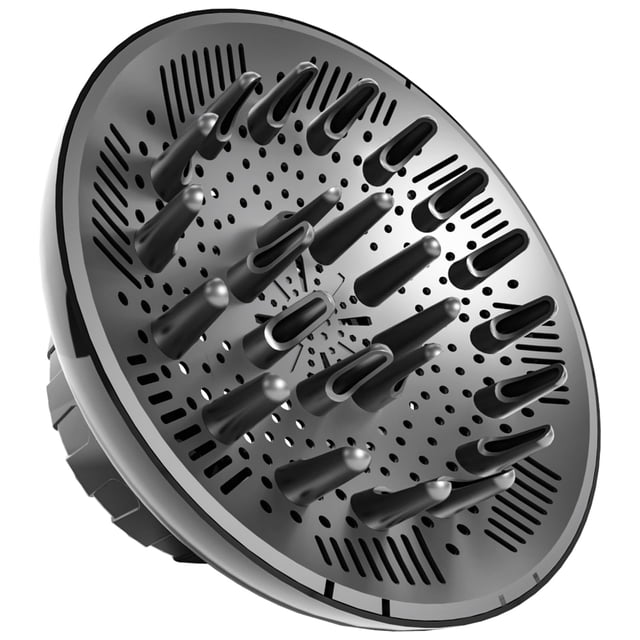 Difusor de cabello, accesorio difusor para secador de pelo, difusor de cabello para cabello rizado, difusor universal para secador de pelo de 1.4-2.6 pulgadas, cabello largo, grueso y ondulado, acceso