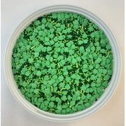 Angle View: Lucky Shamrock Confetti Sprinkles, Cake, Cookie, Donut, Cakepop Toppings, 6 oz.