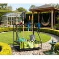 thumbnail image 5 of Multi-Tier Yard Tool Rack with Hooks for Long-Handled Tools Storage, 5 of 7