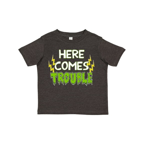 Inktastic Here Comes Trouble Boys or Girls Toddler T-Shirt