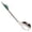 Green, variant on 2 In 1 Stainless Steel Watermelon Spoon, Cute Seed Remover Hook Tool, Multi Purpose Ergonomic Dessert Spoon For Melon Fruit Ice Cream (Green, 20*4 CM)