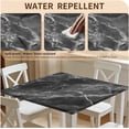 thumbnail image 4 of Square Fitted Tablecloth with Elastic Edge Design Table Cover Waterproof Stain-Resistant Wipeable Table Cloth for Kitchen Dining Picnic Patio Outdoor Party, 4 of 9
