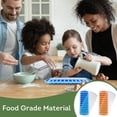 thumbnail image 5 of Lily's Home Silicone Ice Cube Tray with Lid Set of 2, BPA-Free, Ideal for Water Bottles & Sports Bottles, Flexible & Stackable Design for Quick Release, Ice Cube Trays for Freezer(11.81"*4.72"*0.95"), 5 of 6