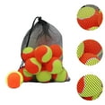 thumbnail image 6 of yotijar 20 Pieces Tennis Balls 2.52" Dia for Activities Tennis Enthusiasts Beginners Orange Yellow, 6 of 8