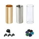 thumbnail image 1 of Guitar Slide Set Of 1 Glass Slide, 1 Steel Slide and 1 Brass Guitar Slide, 6 Pcs Guitar Picks and 4, 1 of 4