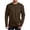 Brown, variant on Men's Long Sleeve Workout Shirts with Thumb Holes, Athletic Running Gym Hiking Shirts, Undershirts Dark Gray,S