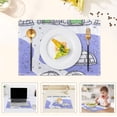 thumbnail image 5 of Snowy Landscape Reversible Placemat Non Slip Coffee Mat 18x12 Inch for Dining, Kitchen, Coffee, 5 of 9