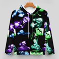 thumbnail image 2 of Danny Phantom Hoodie for Men Women, Novelty Print Long Sleeve Hooded Sweatshirt Casual Unisex Adult Pullover Outerwear with Front Pocket S, 2 of 7