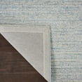thumbnail image 5 of Nourison Weston Modern Solid Aquamarine 9'6" x 13' Area Rug, (10' x 14'), 5 of 8