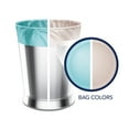 thumbnail image 3 of Color Scents Small Trash Bags - 4 Gallon, 80 Total Bags (2 Rolls of 40 Count), Twist Tie – Duos (2 unique scent + color combinations) with Microban​, 3 of 4