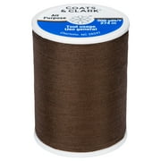 Coats & Clark All Purpose Seal Brown Polyester Thread, 300 Yards