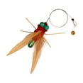 thumbnail image 3 of Cat Insect Toy Refills, Cat Toy Wand Attachments, Insect Cat Toys, Interactive Toys for Indoor Cats Kittens, with Bell _ Orange, 3 of 7