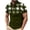 Black 1, variant on ZRGHAOYLQ Henley Golf Shirts for Men Short Sleeve Plus Size Plaid Shirt Tops Big and Tall Collared Tshirts Lightweight Button Up T Shirts
