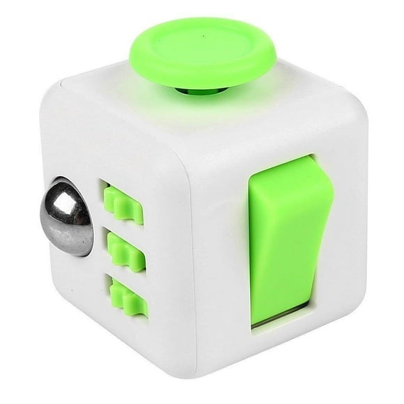 Fidget Cube Stress Anxiety Pressure Relieving Toy Great for Adults and Children[Gift Idea][Relaxing Toy][Stress Reliever][Soft Material]