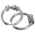 thumbnail image 4 of 1 Pair Stylish Men Ear Pendants Men Ear Piercing Earrings Fashion Accessory, 4 of 9