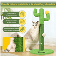 thumbnail image 3 of Poste Rascado, Bloosom  21.25 Pulgadas Rascador Para Gatos Cactus Verde, 3 of 4