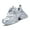 Silver, variant on Walking Shoes for Women Fashion Sneakers Slip on Platform Tennis Shoes