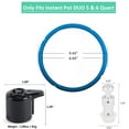thumbnail image 2 of Parts Replacement for Instant Pot Duo 5, 6 Quart Qt Include Sealing Ring, Steam Release Valve and Float Valve Seal, 2 of 5
