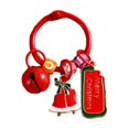 thumbnail image 2 of TOPRenddon Christmas Keychain Metal Cute Keychain for Women Christmas Students Gifts Label Tags Key Ring for Christmas Party, 2 of 6