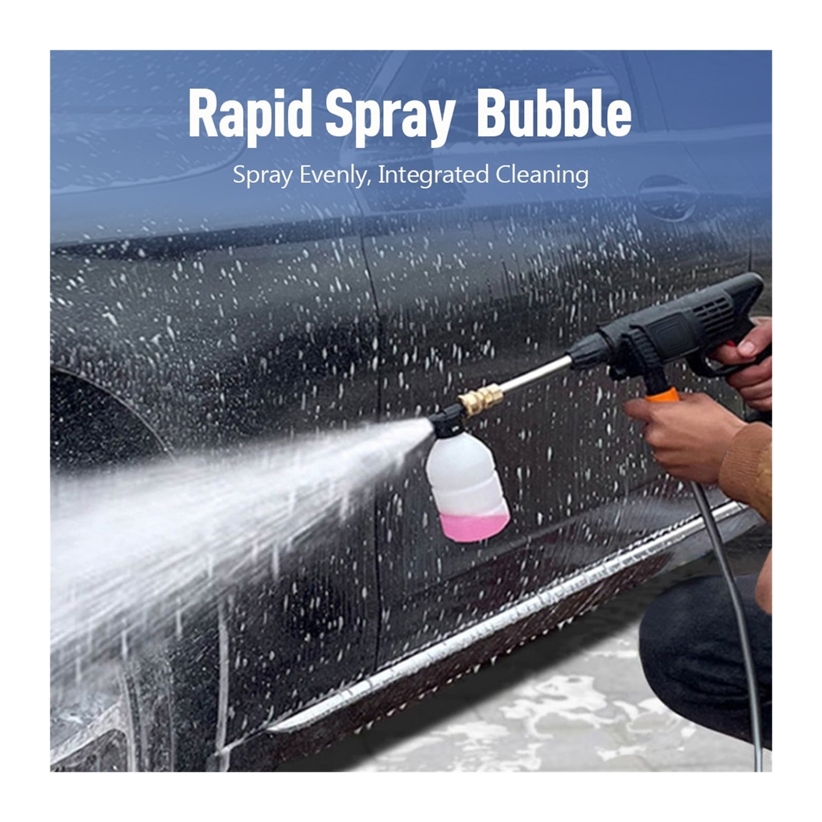 High Pressure Water Gun Electric Car Household Rechargeable Lithium Battery Wireless Spray Washer Cleaner Washing Machin