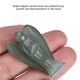 thumbnail image 5 of Hermosa estatuilla de ángel tallada con poder curativo de cristal de cuarzo transparente natural (#03), 5 of 8