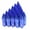 Blue, variant on OSIAS 20PCS M12X1.5 Racing Wheel 60MM Lug Nuts With Socket Key For Honda Red