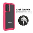 thumbnail image 6 of Galaxy A52 4G / Galaxy A52 5G Case, Sturdy Case for 2021 Samsung Galaxy A52 5G, Njjex Full-Body Rugged Transparent Clear Back Bumper Case Cover for Samsung Galaxy A52 2021 -Hot Pink, 6 of 10