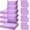 Purple, variant on All Smiles 8-Piece Waterproof Patio Furniture Cushion Covers,Replacement Seat Slipcover Set for Outdoor Chair (No Insert),24x24 & 24x20,Orange