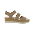 thumbnail image 3 of Dr. Scholls Women's Once Twice Espadrille Platform Wedge Sandal Tawny Birch Smooth 7.5M, 3 of 3