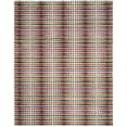 thumbnail image 2 of Safavieh Fiesta Shag Striped Shag Area Rug, Cream/Multi, 8' x 10', 2 of 9