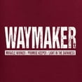 thumbnail image 5 of Wild Bobby Waymaker Inspirational/Christian Men Long Sleeve Shirt, Maroon, Large, 5 of 5