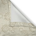 thumbnail image 5 of Ambesonne Floral Grommet Curtain, Warm Colored Paisley, 50" x 108", Cream Tan, 5 of 6
