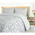 thumbnail image 5 of Ambesonne Animal Sketch Duvet Cover Set, Rabbit Engraving Art, King, Multicolor, 5 of 6
