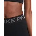 thumbnail image 7 of Nike Pro Women's High Rise Bike Shorts, Black/Iron Grey, Medium, 7 of 7